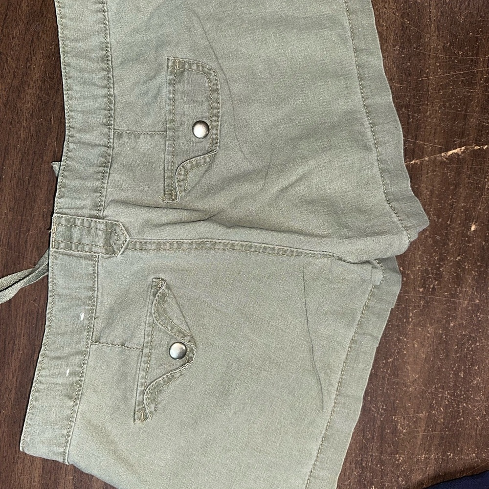 Multiples Womens (Junior) Mixed Color Shorts Pack - Coral, Navy, Olive, Charcoal - Picture 11 of 13
